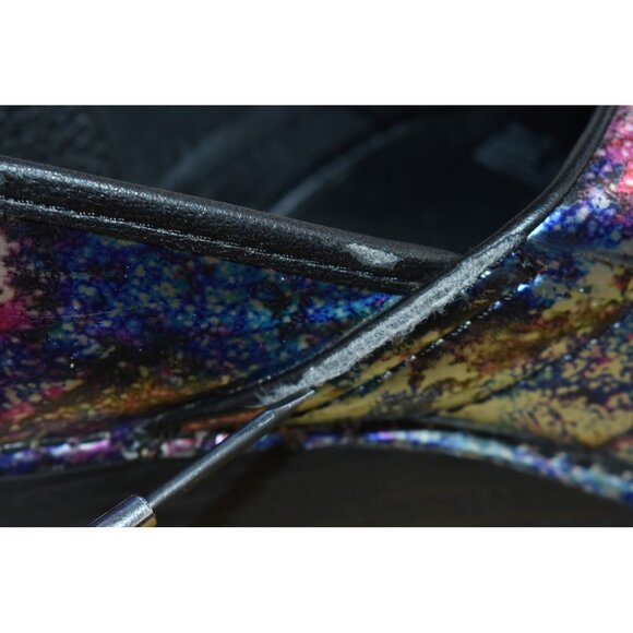 Dansko Metallic Wash Patent Professional Work Nurse Clogs 41 US 11.5 -Flaws- - Picture 10 of 13